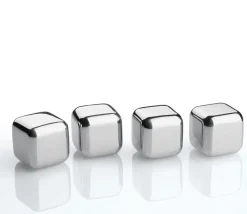 cilio Kühlwürfel Set STEEL 5-teilig Edelstahl silberfarbig