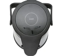 cilio Pumpkanne FESTINO 2,2 Liter silber/schwarz