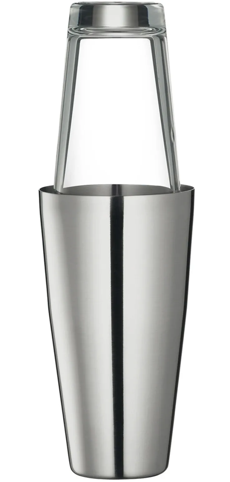 cilio Shaker BOSTON 400 ml Edelstahl/Glas