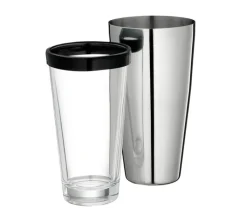 cilio Shaker BOSTON 400 ml Edelstahl/Glas