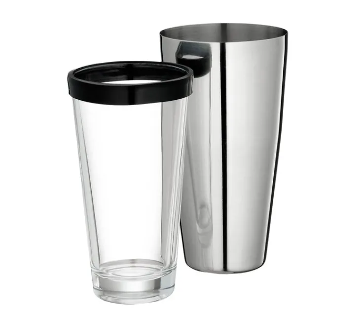 cilio Shaker BOSTON 400 ml Edelstahl/Glas