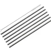 cilio Trinkhalme STEEL 7-teiliges Set silberfarbig