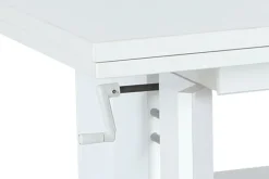 QUARTIER Couchtisch DARIO 110-180 x 68 cm weiß