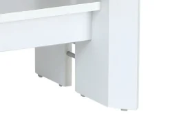 QUARTIER Couchtisch DARIO 110-180 x 68 cm weiß