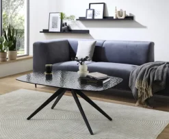 QUARTIER Couchtisch ELIAS 110x70 cm schwarz