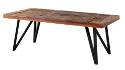 QUARTIER Couchtisch HAWK braun /schwarz