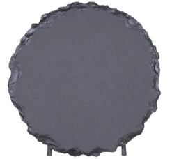 QUARTIER Couchtisch rund BOBBY 80 cm schwarz/ anthrazit