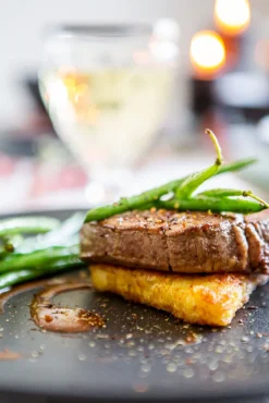 CreaTable Dessertteller SOFT TOUCH 6er Set schwarz matt