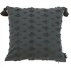 DONE Kissenhülle LUISE 45 x 45 cm anthrazit