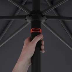 doppler Sonnenschirm myZONE 300 cm anthrazit /anthrazit