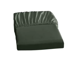 DORMISETTE DORMISETE Jersey-Spannbettlaken 180-200 x 200 cm dunkelgrün