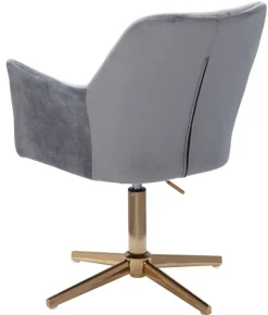 Drehstuhl 55 x 97 cm grau