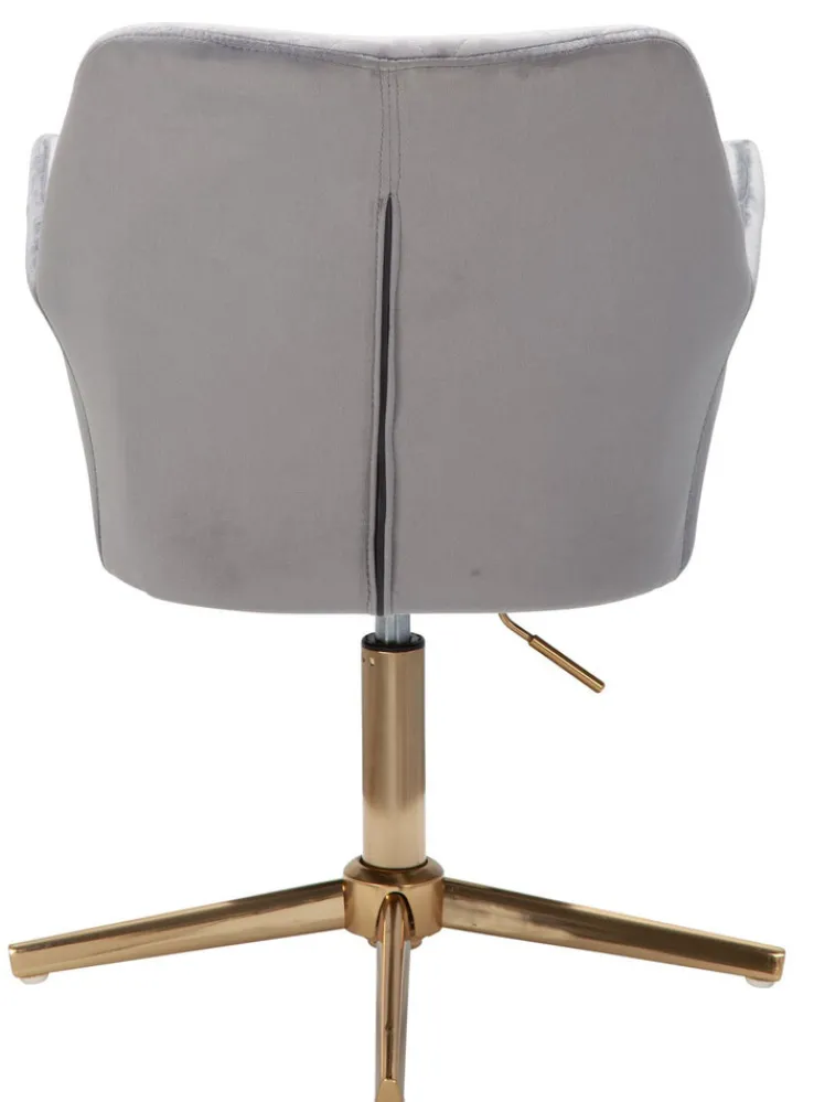 Drehstuhl 55 x 97 cm grau