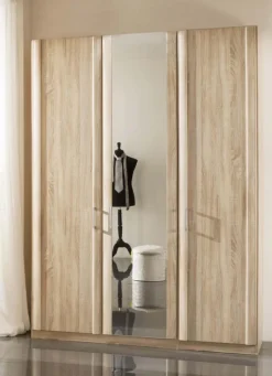 Drehtürenschrank MERAN braun