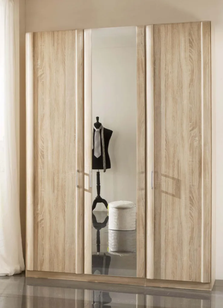 Drehtürenschrank MERAN braun