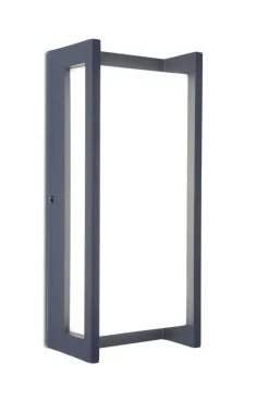 ECO-LIGHT LED Außenleuchte QUBO Alu anthrazit