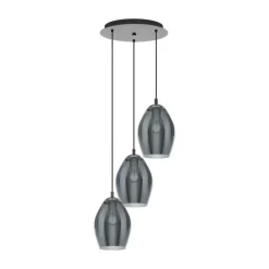 EGLO Retrofit Pendellampe ESTANYS grau