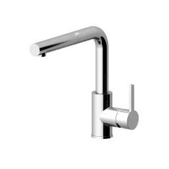 Einhebel-Mischbatterie (80011-000) Chrom mit herausziehbaren Auslauf