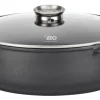ELO mit Freude kochen! ELO Bräter ALUCAST 7 l Aluminiumguss schwarz