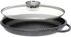 ELO mit Freude kochen! ELO Bräter ALUCAST 3-teilig Aluminiumguss schwarz