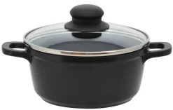 ELO mit Freude kochen! ELO Topf-Set BLACK CAST 4-teilig Aluguss schwarz