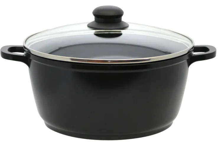 ELO mit Freude kochen! ELO Topf-Set BLACK CAST 4-teilig Aluguss schwarz