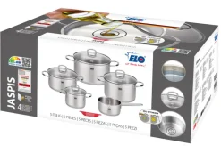 ELO mit Freude kochen! ELO Topf-Set JASPIS 5-teilig Edelstahl