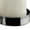 ENGELS KERZEN Kerzenständer FONDO 11 cm silberfarbig