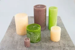 ENGELS KERZEN Stumpenkerze MON AMI Rustique 10/H10 cm schlamm