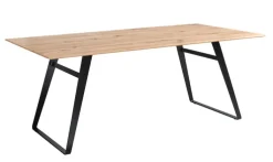 Musterring Esstisch 220 x 100 TAVIA cm braun/ schwarz