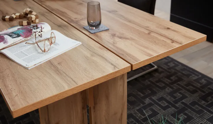 QUARTIER Esstisch SONATE 180 x 90 cm braun