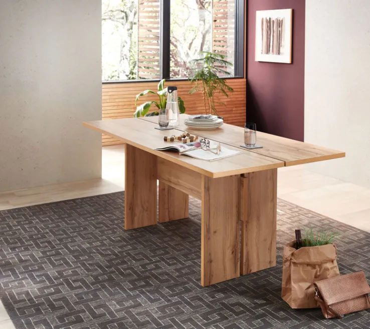 QUARTIER Esstisch SONATE 180 x 90 cm braun