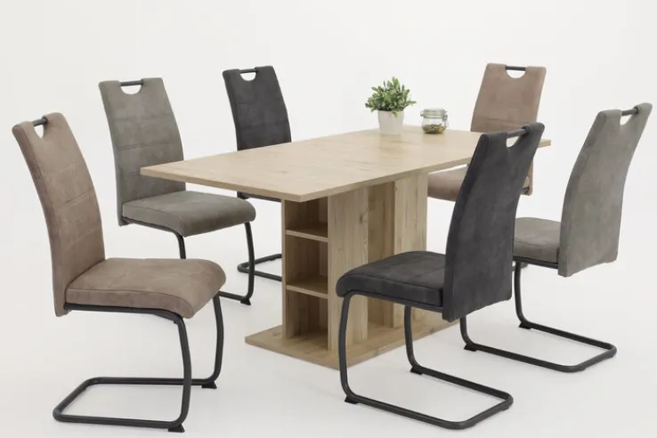 QUARTIER Esstisch STEFFI 120-160 x 80 cm