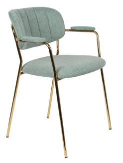 QUARTIER Esszimmerstuhl ARMJOLIEN 2er Set hellgrün