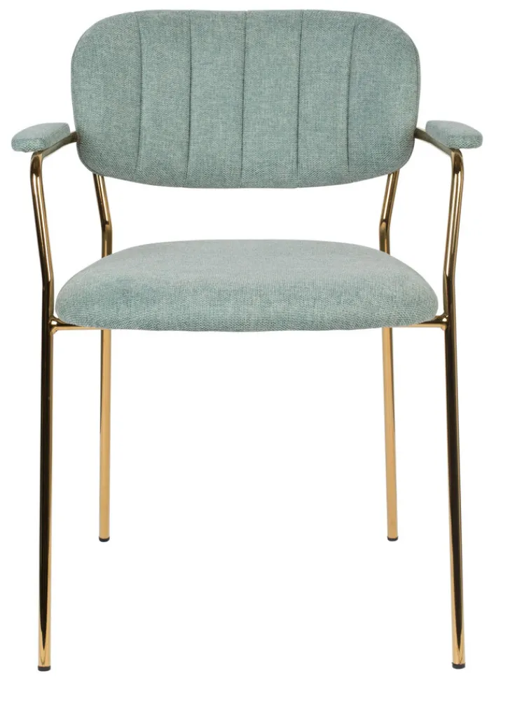 QUARTIER Esszimmerstuhl ARMJOLIEN 2er Set hellgrün