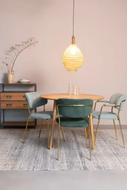 QUARTIER Esszimmerstuhl ARMJOLIEN 2er Set hellgrün