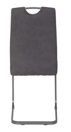 QUARTIER Esszimmerstuhl CHRISTINA 2er Set anthrazit