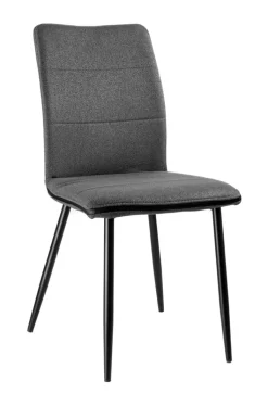 QUARTIER Esszimmerstuhl COBY 6er Set grau