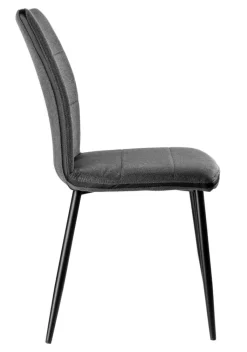 QUARTIER Esszimmerstuhl COBY 6er Set grau