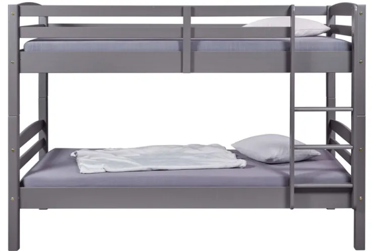 Kinder Etagenbett NEO 90 x 200 cm grau