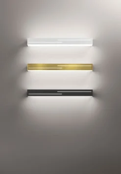 FABAS LUCE LED Wandleuchte BANNY 50 cm anthrazit