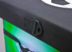 Faltkiste FANBOX I schwarz/grün/weiß