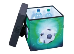 Faltkiste FANBOX I schwarz/grün/weiß