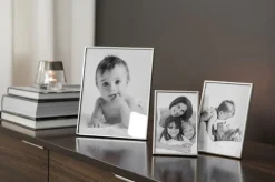 Fink Bilderrahmen RIGO 13 x 18 cm Metall silberfarbig