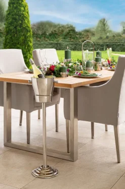 Fink Flaschenkühler mit Ständer ALVARO 81 cm Edelstahl