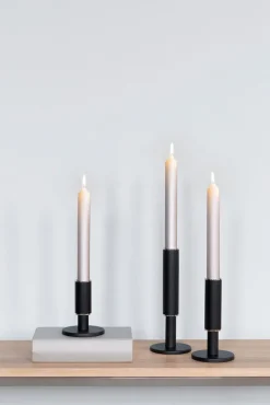 Fink Kerzenleuchter RITMO schwarz klein
