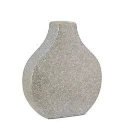 Fink Vase MINTA 19,5 cm grau