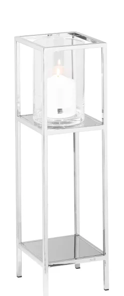 Fink Windlicht LEXA 57 cm vernickelt