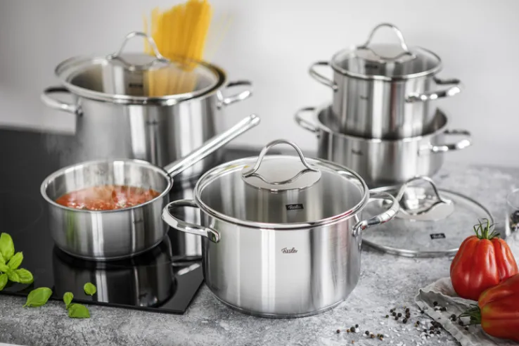 Fissler Kochtopfset PALERMO 5 tlg Edelstahl 18/10