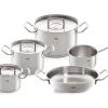 Fissler Topfset mit Stielkasserolle 5-tgl. ORIGINAL-PROFI COLLECTION